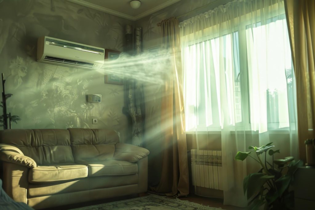 home humidity AC running Ontario